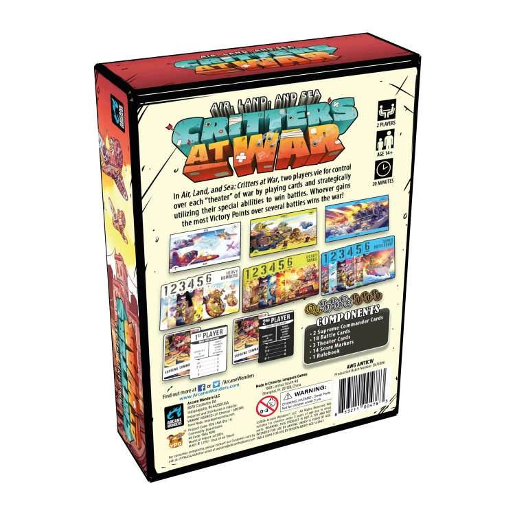 Air, Land & Sea: Critters at War On demand, Imported Games, All Products image