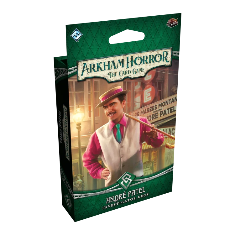 Arkham Horror: The Card Game - André Patel Investigator Deck Pre Orders, Imported Games, All Products, Supplier 4 - Feb'26 image