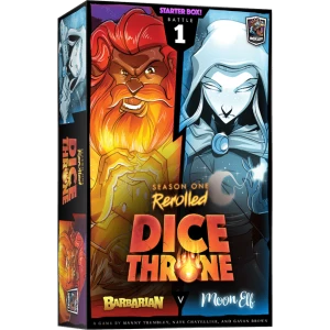 Dice Throne: Season One ReRolled – Barbarian v. Moon Elf