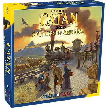 Catan Histories: Settlers of America – Trails to Rails