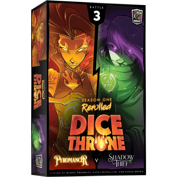 Dice Throne: Season One ReRolled – Pyromancer v. Shadow Thief image