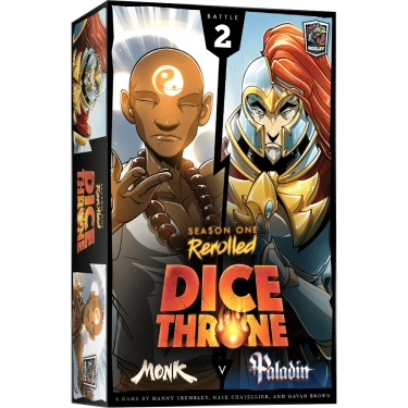 Dice Throne: Season One ReRolled – Monk v. Paladin