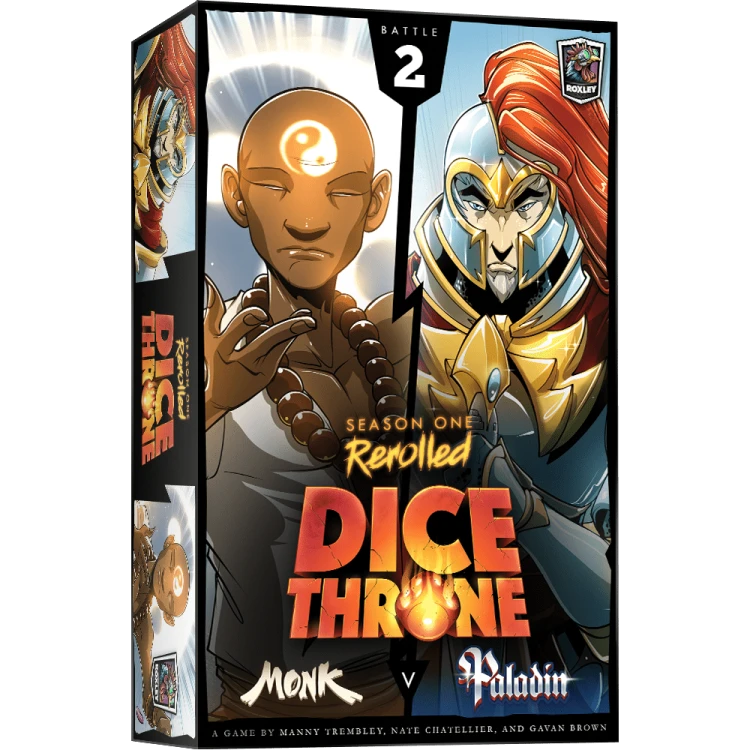 Dice Throne: Season One ReRolled – Monk v. Paladin On demand, Imported Games, All Products image