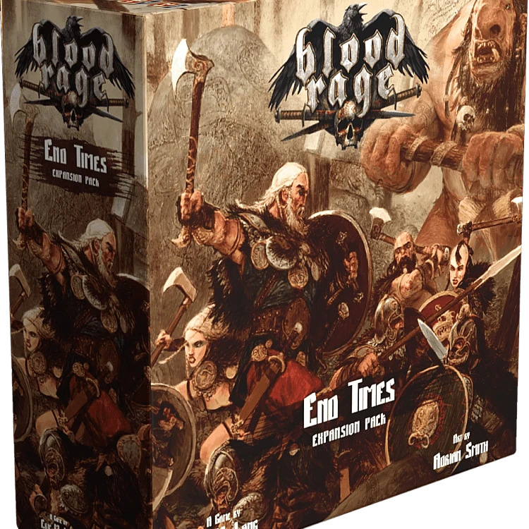 Blood Rage 2nd Edition End Times Kickstarters, On demand, Imported Games, All Products, Blood Rage: Valhalla image