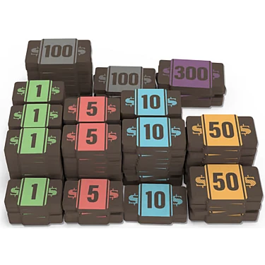 Speakeasy Wooden Money Tokens