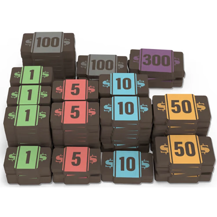 Speakeasy Wooden Money Tokens image